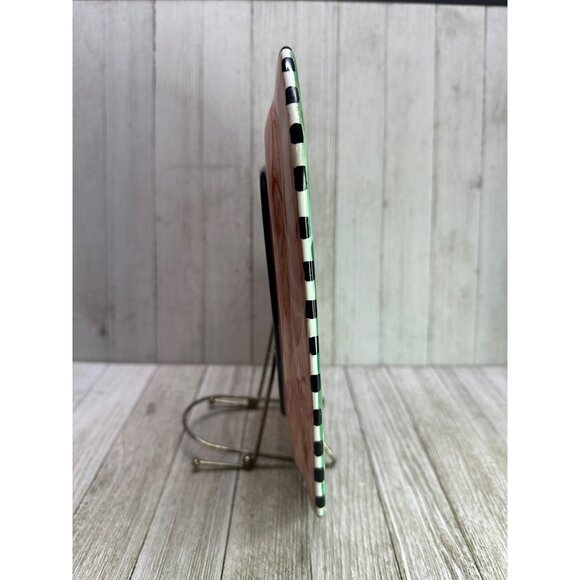 Vtg Sarah Purifoy Serving Platter Square Carrots Design Collection 2000 10.75" L - Picture 4 of 7